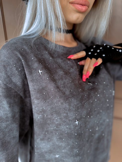 "JUST STAR 3892" футболка - серая